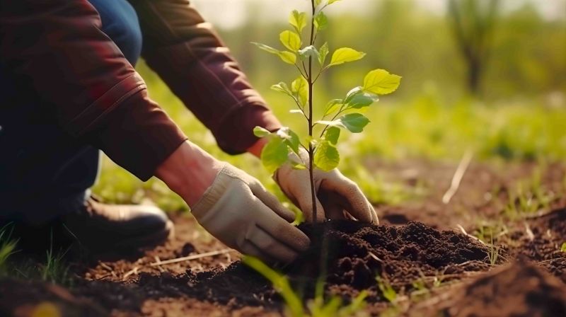 Apple Tree Planting in Honolulu, HI