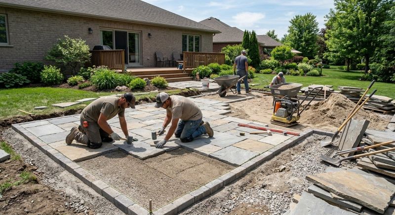 Cement Pavers Installation in Fairfield County, CT
