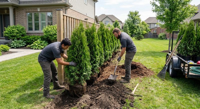 Cypress Mulch Installation in Honolulu, HI