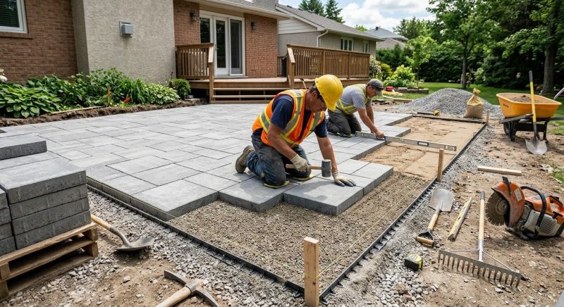 Paver Patio Installation in Fairfield County, CT