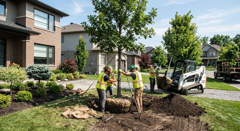 Pine Tree Planting in Ventura County, CA