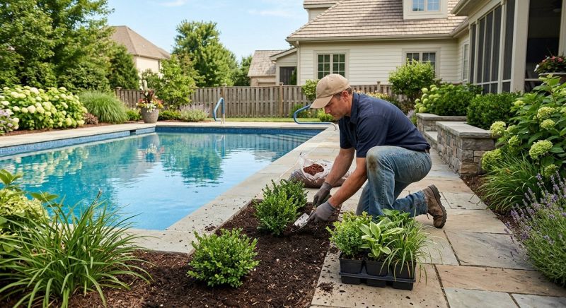 Pool Patio Landscaping in Honolulu, HI